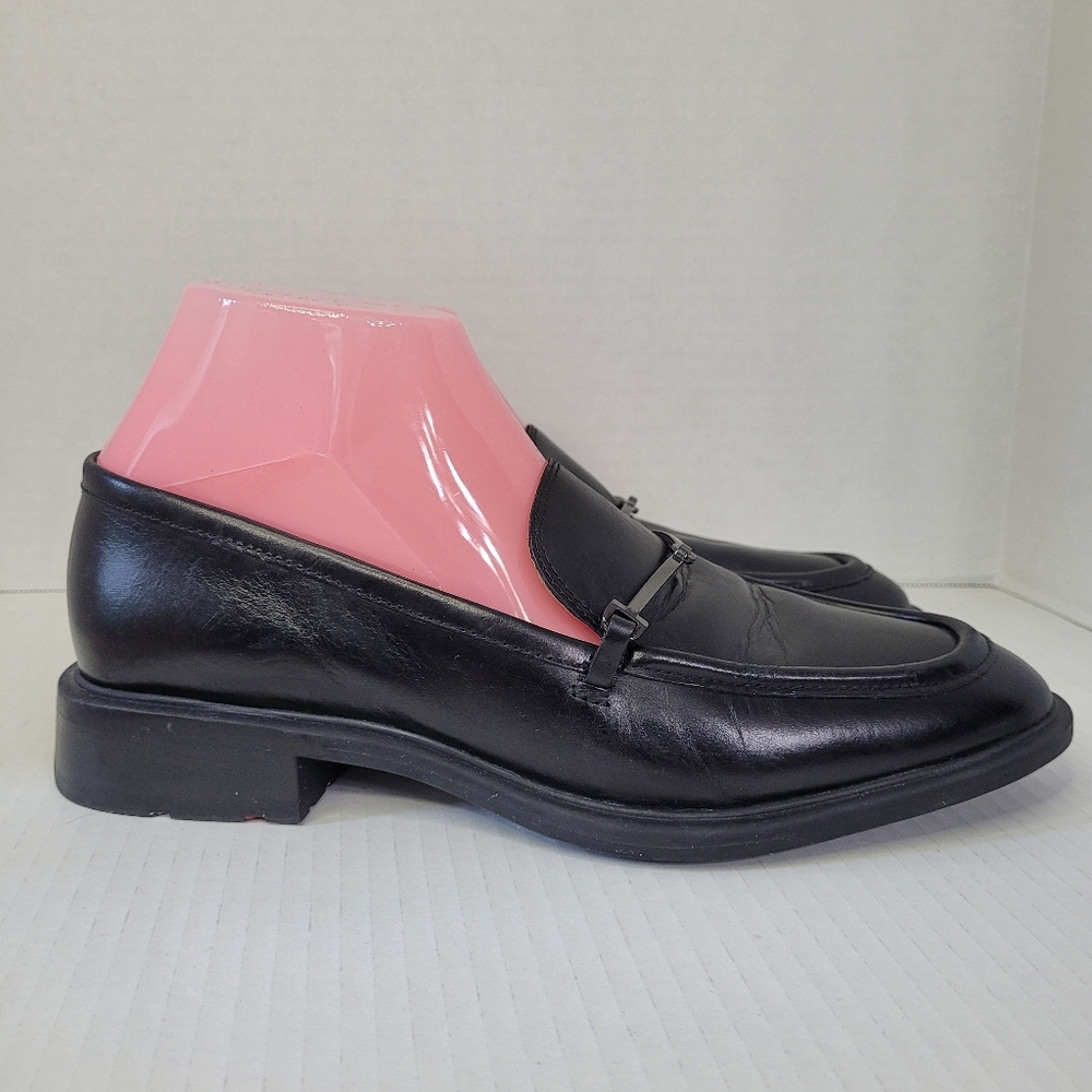 Franco Sarto Eda Horsebit Loafer Black 8.5M